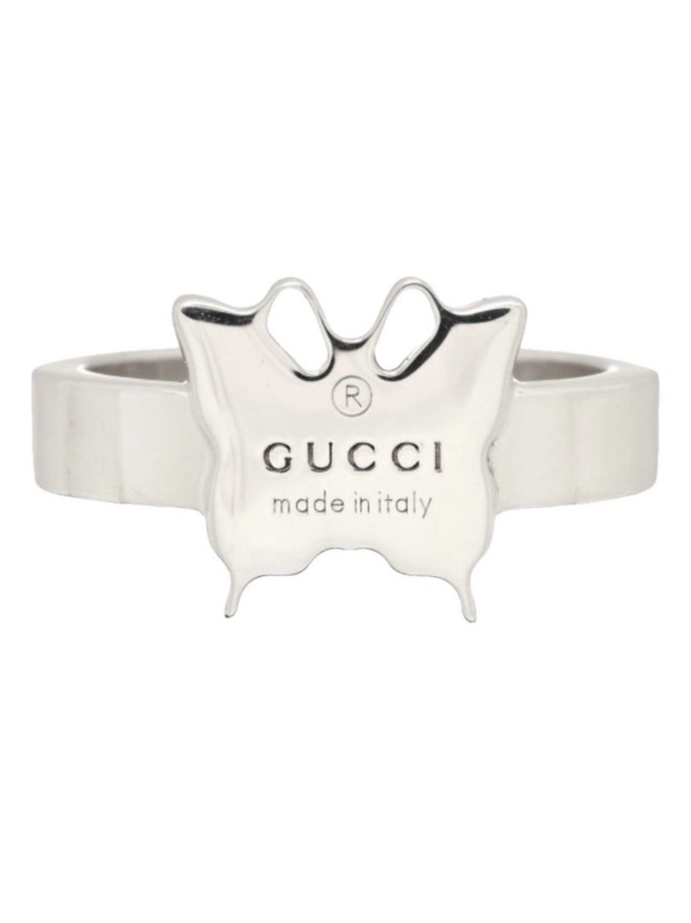 Gucci Silver Butterfly Ring - Picture 2 of 3